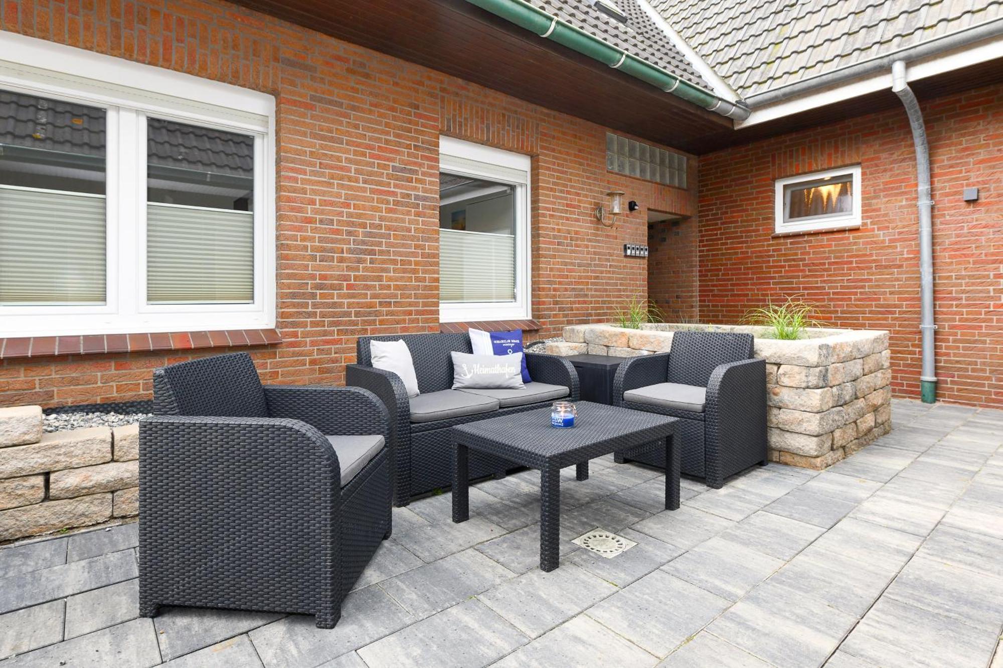 Ferienwohnung Haus Boje "Knurrhahn" Neuharlingersiel Ngoại thất bức ảnh